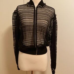 Vintage Alexander McQueen Sheer Cardigan